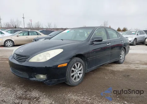 2004 Lexus Es 330 из США, поврежденный, VIN JTHBA30G745024730